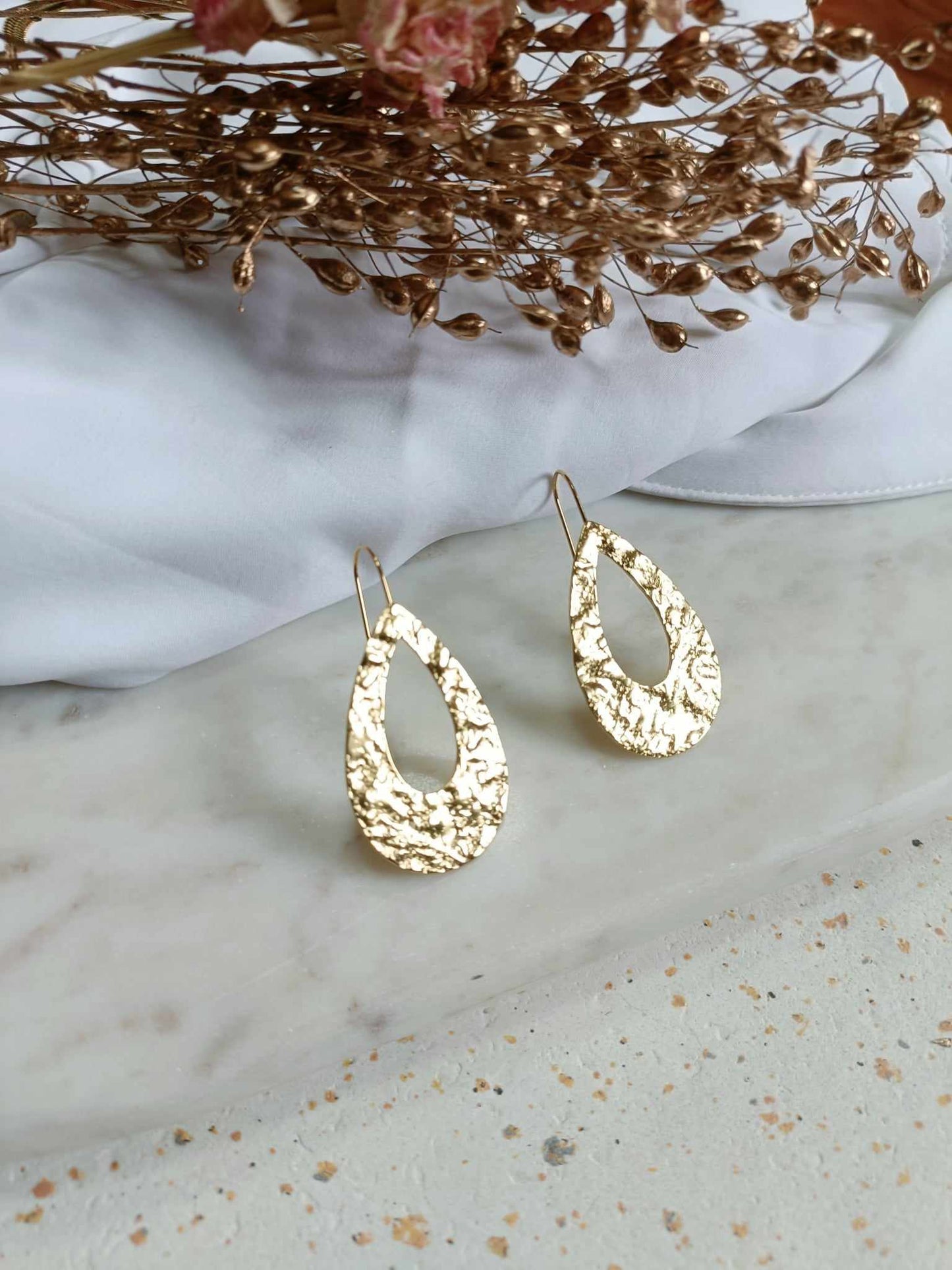 Boucles d'oreilles en acier inoxydable - Eloise